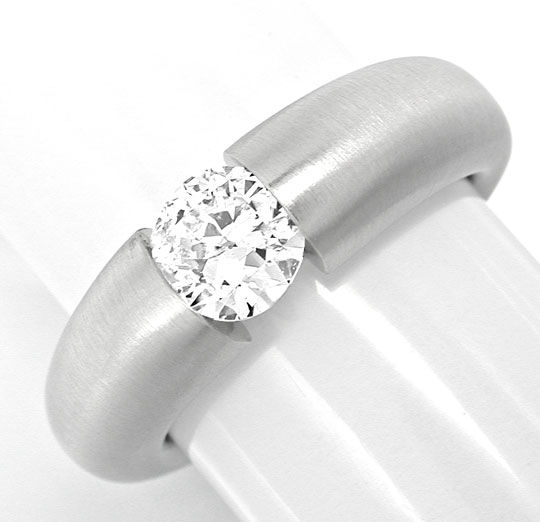 Foto 2 - Diamant-Spann Ring 18K/750 Weißgold massiv, S6025